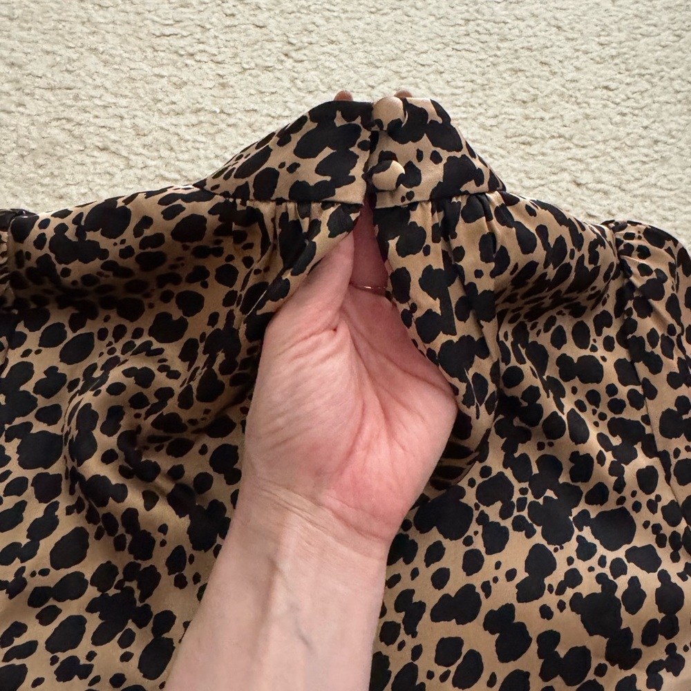 Reformation Samuel Silk Mini Dress NWT - Picture 4 of 9